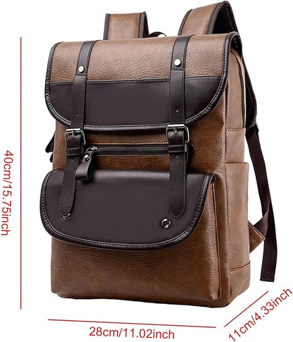 Laptop Backpack Stylish Waterproof Laptop Bag for Business Work Weekender Travel, khaki