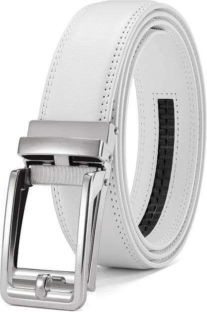 CHAOREN Click Belts for Men - Mens Ratchet Belt 1 3/8" for Dress Pants - Perfect Companion to Men's Oxfords