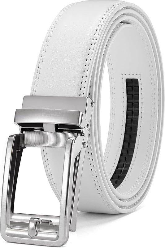 CHAOREN Click Belts for Men - Mens Ratchet Belt 1 3/8" for Dress Pants - Perfect Companion to Men's Oxfords