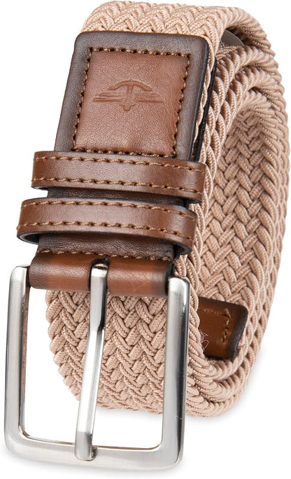 Dockers Men's 1 3/8 in. Stretch Fabric Braided Belt