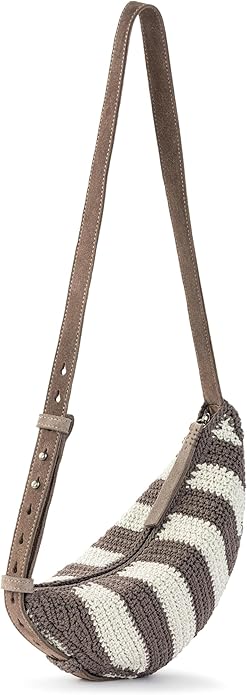 The Sak Tess Sling Purse - Small Woman's Crossbody Bag For Everyday & Travel - Handbag With Zipper Closure & Adjustable Strap