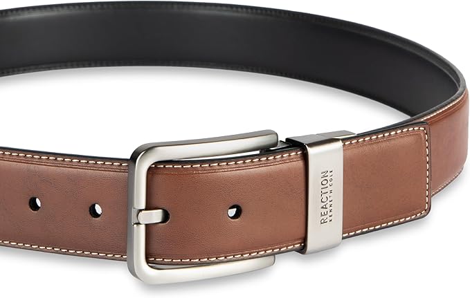 Kenneth Cole REACTION Men's 2-in-1 Reversible Dress Belt