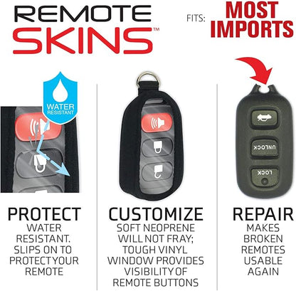 Lucky Line Flexible Remote Skin, Universal, 1 Pack (49001) , Black
