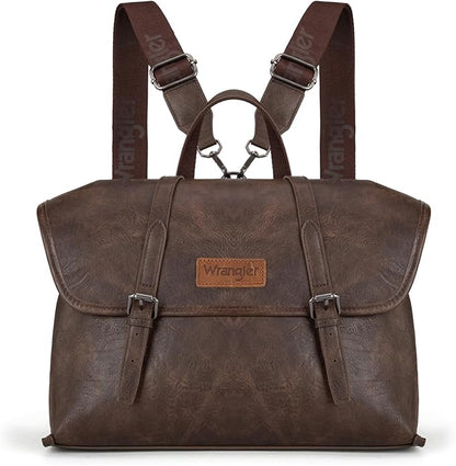 Wrangler Laptop Bag for Women Messenger Bag Briefcase Computer Backpack Convertible Satchel Bag