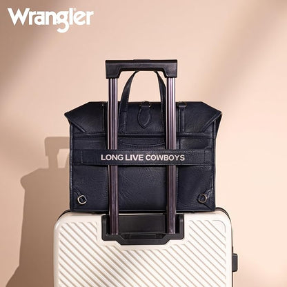 Wrangler Laptop Bag for Women Messenger Bag Briefcase Computer Backpack Convertible Satchel Bag