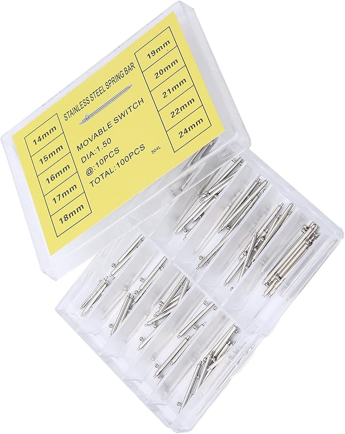 Quick Release Spring Bars Pins, Strap Link Pins Watch Repair Accessories Quick Release Spring Spring for Watch
