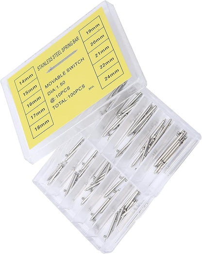 Quick Release Spring Bars Pins, Strap Link Pins Watch Repair Accessories Quick Release Spring Spring for Watch