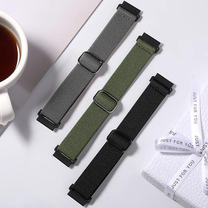 Lerobo Elastic Bands Compatible with Samsung Galaxy Watch 8 7 6 5 4 40mm 44mm/Galaxy Watch 8 Classic 6 4 Classic 43mm 47mm 42mm 46mm/5 Pro Band 45mm/Active 2,3 Pack 20mm Adjustable Nylon Sport Band