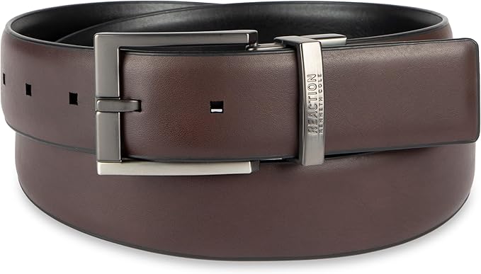 Kenneth Cole REACTION Men's 2-in-1 Reversible Dress Belt