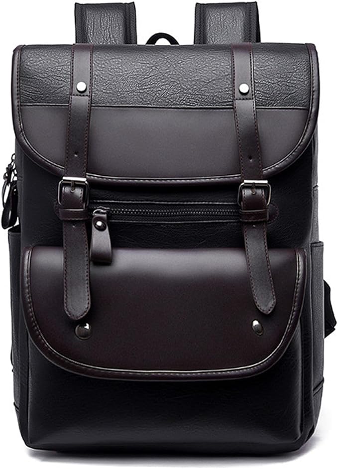 Laptop Backpack Stylish Waterproof Laptop Bag for Business Work Weekender Travel, black