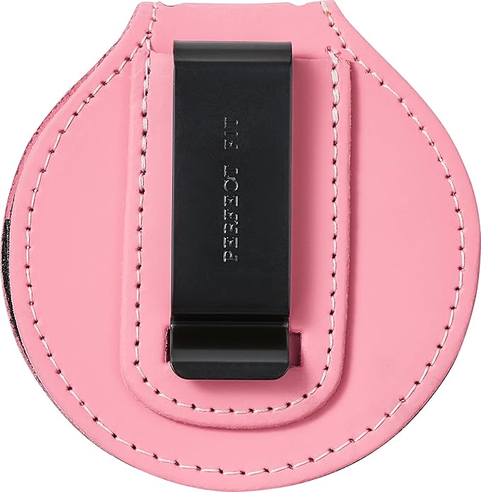 Perfect Fit Shield Wallets Florida Sheriff Five-Point Star Badge Holder 2.7 inches Tall (Cutout PF185) Pink Leather