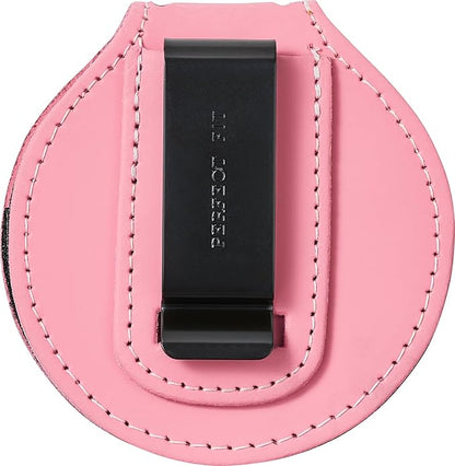Perfect Fit Shield Wallets Florida Sheriff Five-Point Star Badge Holder 2.7 inches Tall (Cutout PF185) Pink Leather