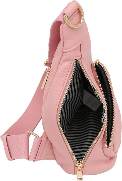 FashionPuzzle Compact Triangle Sling Bag | Compact