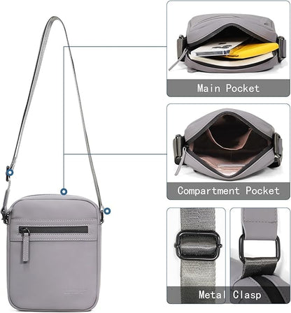 Small/Medium Crossbody bag for men shoulder bag mens purse satchel leather messenger bag gift man