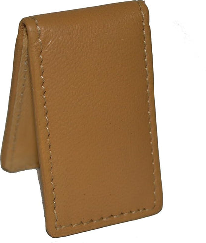LB LEATHERBOSS Men's New Leather Strong Magnetic Money Clip