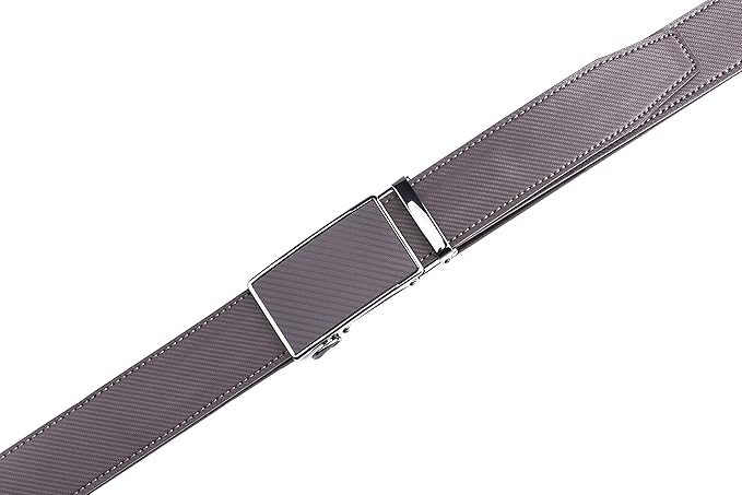 Fabio Valenti Mens Belt,Ratchet Belt Dress with 1 3/8" Genuine Leather with Easier Adjustable Buckle, Trim to Fit