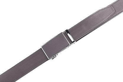 Fabio Valenti Mens Belt,Ratchet Belt Dress with 1 3/8" Genuine Leather with Easier Adjustable Buckle, Trim to Fit