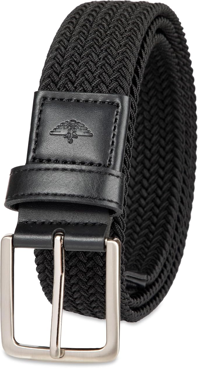 Dockers Men's 1 3/8 in. Stretch Fabric Braided Belt