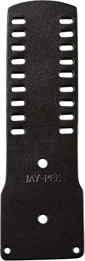 Jay-Pee Police Citation Badge Holder - Nine Bar Tag Holder in Black Leather