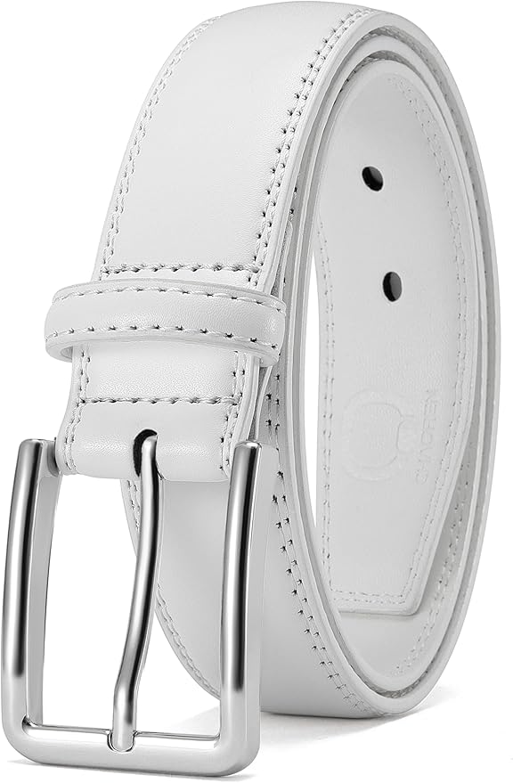 CHAOREN Mens Belt Leather - 1 3/8" Dress Belts for Men - Considerate Gift for Work Business Casual Jeans
