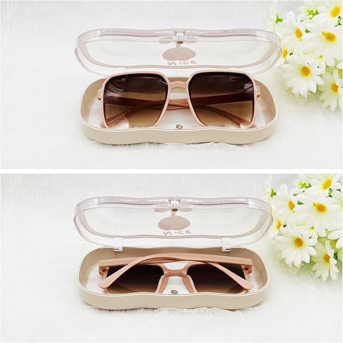 Glasses Case Hard Shell, Cute Sunglasses Case, Glass Cases for Eyeglasses Women, Reading Eye Glass Cases