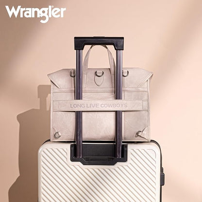 Wrangler Laptop Bag for Women Messenger Bag Briefcase Computer Backpack Convertible Satchel Bag