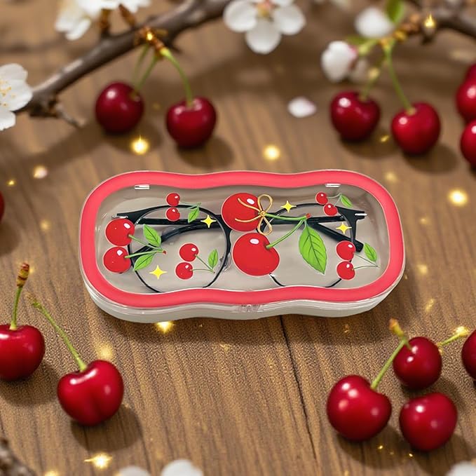 Glasses Case Hard Shell, Cute Sunglasses Case, Glass Cases for Eyeglasses Women, Reading Eye Glass Cases