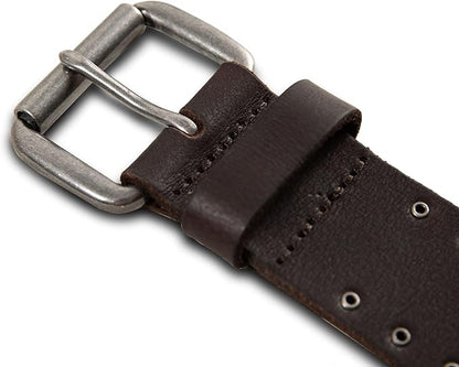 Lucky Brand Men's Jeans Leather Belt| Classic| Casual| Dress| Everyday| American Heritage| Genuine Leather| Metal Buckle