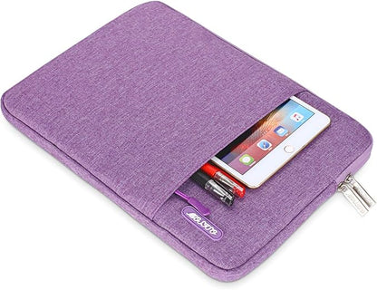 MOSISO Laptop Case 14 inch, 14 inch Laptop Sleeve Compatible with HP Lenovo Dell ASUS Acer, HP Stream, Dell Latitude, Lenovo IdeaPad, Polyester Vertical Computer Sleeve Bag with Pocket, Ultra Violet