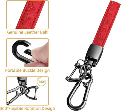 Sindeda for Nissan Key Fob Cover with Keychain Soft Full Protection Key Shell Key Case Compatible with 2023 2024 2025 Pathfinder Kicks Rouge(Red, 4 Buttons-A)