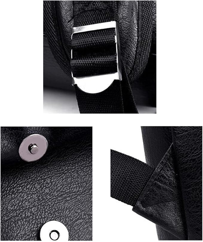 Laptop Backpack Stylish Waterproof Laptop Bag for Business Work Weekender Travel, black
