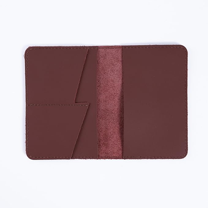 INCARNE Leather Passport Holder for Travel - Passport Case - Passport Wallet for Men - Passport Cover for Women Sleeve Protector - Travel Essentials Vacation Luggage Travel Gifts - Classic Brown