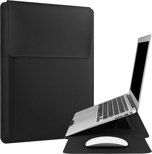 HoYiXi 17.3 inch Laptop Sleeve Case for Essential 17/ TPN-I139_320M3AV(2023/2025)/Pavilion Envy 17,Compatible with IdeaPad/LG Gram/ASUS/Dell/ROG Strix/Acer 17''-17.3'' Laptop Bag,Black