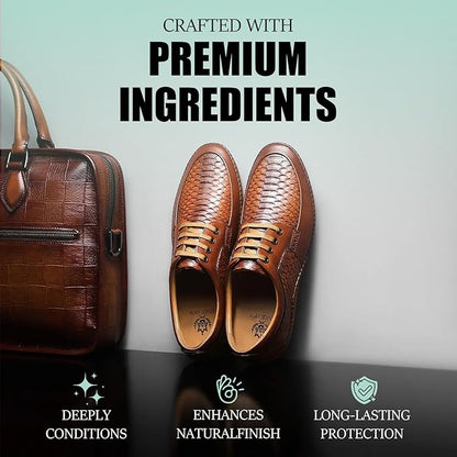 LUXGROVE® Leather & Furniture Repair Salve- Polisher, Leather Cleaner and Conditioner for Furniture - UV Protectants Help Prevent Cracking or Fading, for Car Seat, Couch, Shoe, Purse, Boot - 8oz