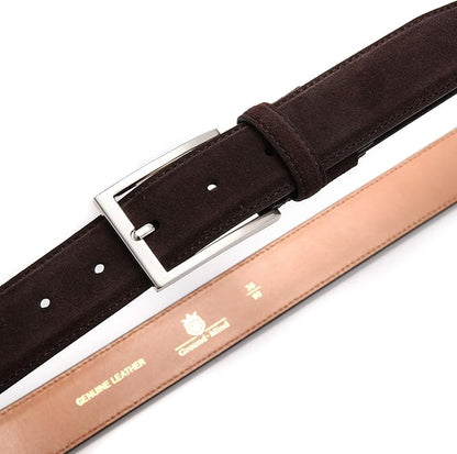 Men's Suede Leather Belt