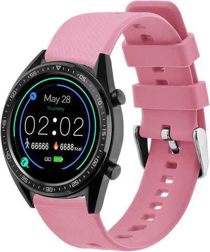 BISONSTRAP Watch Strap 18mm 19mm 20mm 21mm 22mm, Quick Release Silicone Watch Bands for Men Women