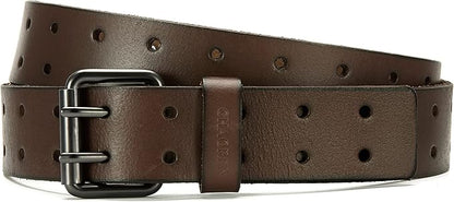 CHAOREN Work Belts for Men Heavy Duty - 1.5" Full Grain Leather Belt Casual - Fully Adjustable, Double Prong