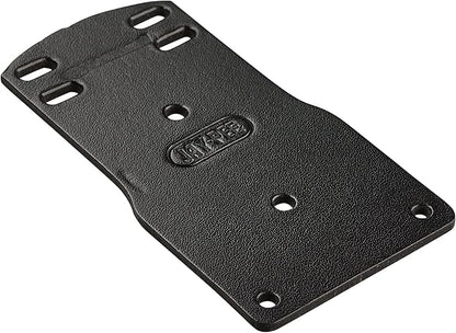 Jay-Pee Police Citation Bar Badge Holder Name Bar Tag Holder Two Bars Black Leather