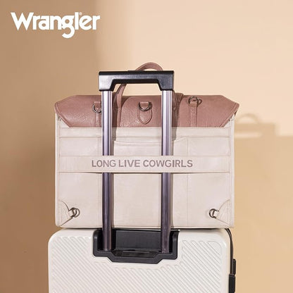 Wrangler Laptop Bag for Women Messenger Bag Briefcase Computer Backpack Convertible Satchel Bag