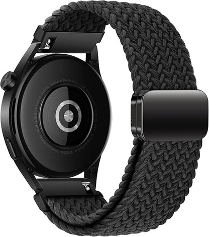 Mazoft Braided Sport Band Compatible with Samsung Galaxy Watch Band 7/FE/6/5/4/3 & Watch 5 Pro & 6/4 Classic &Gear S3/S2, 20mm & 22mm watch band for Samsung Watch 47mm 46mm 45mm 44mm 40mm 43/42/41mm