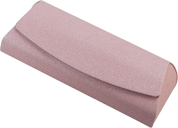 LifeArt Eyeglass Case Hard Shell, Portable Sunglass Case for Women and Men, fashionable PU Leather Eyeglass Case, Lightweight