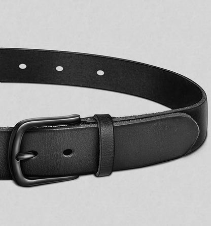 BULLIANT Men Belt Multi Pack,Leather Belt For Gift Men Golf Dress Casual Jean 7Holes 1 3/8"
