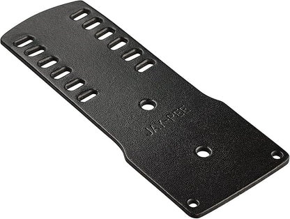 Jay-Pee Police Citation Badge Holder Name Tag Holder Six Bars Black Leather