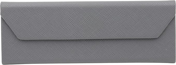 Real Sic Glasses Case for Men and Women - Magnetic Folding Hard Shell Sunglass Holder - Inspired by Solid Color