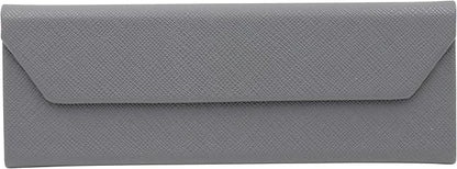 Real Sic Glasses Case for Men and Women - Magnetic Folding Hard Shell Sunglass Holder - Inspired by Solid Color