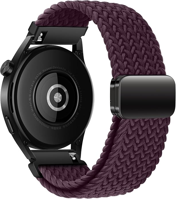 Mazoft Braided Sport Band Compatible with Samsung Galaxy Watch Band 7/FE/6/5/4/3 & Watch 5 Pro & 6/4 Classic &Gear S3/S2, 20mm & 22mm watch band for Samsung Watch 47mm 46mm 45mm 44mm 40mm 43/42/41mm