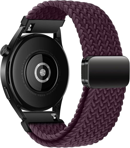 Mazoft Braided Sport Band Compatible with Samsung Galaxy Watch Band 7/FE/6/5/4/3 & Watch 5 Pro & 6/4 Classic &Gear S3/S2, 20mm & 22mm watch band for Samsung Watch 47mm 46mm 45mm 44mm 40mm 43/42/41mm