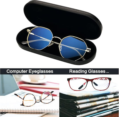 Vemiss Hard Shell Eyeglass Cases, Lightweight Portable Glasses Case for Women Men