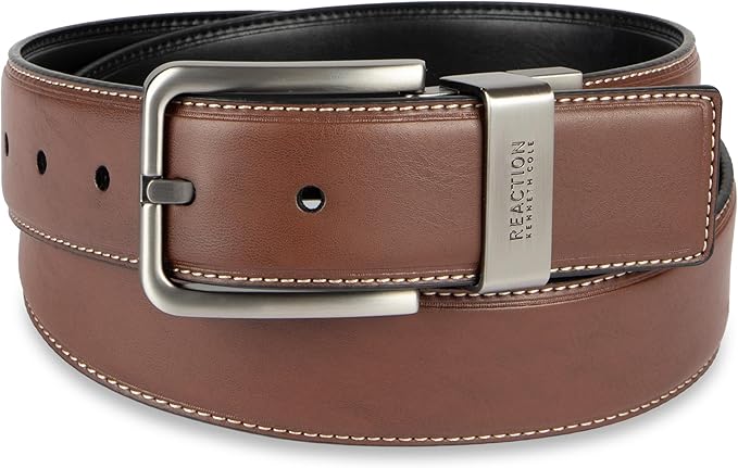 Kenneth Cole REACTION Men's 2-in-1 Reversible Dress Belt