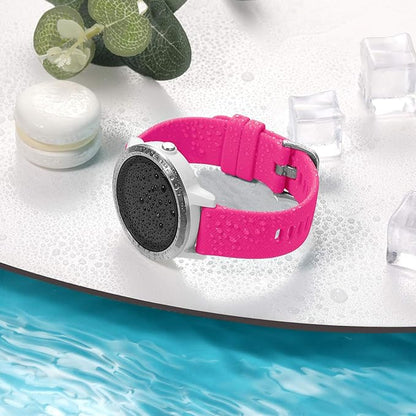 GEAK Compatible with Garmin vivoactive 5 Watch Bands for Women,20mm Quick Release Silicone Replacement for Vivoactive 3 Watch Band/Vivoactive 3 Music/Garmin Venu Sq/Venu/Forerunner 645/245 Smartwatch